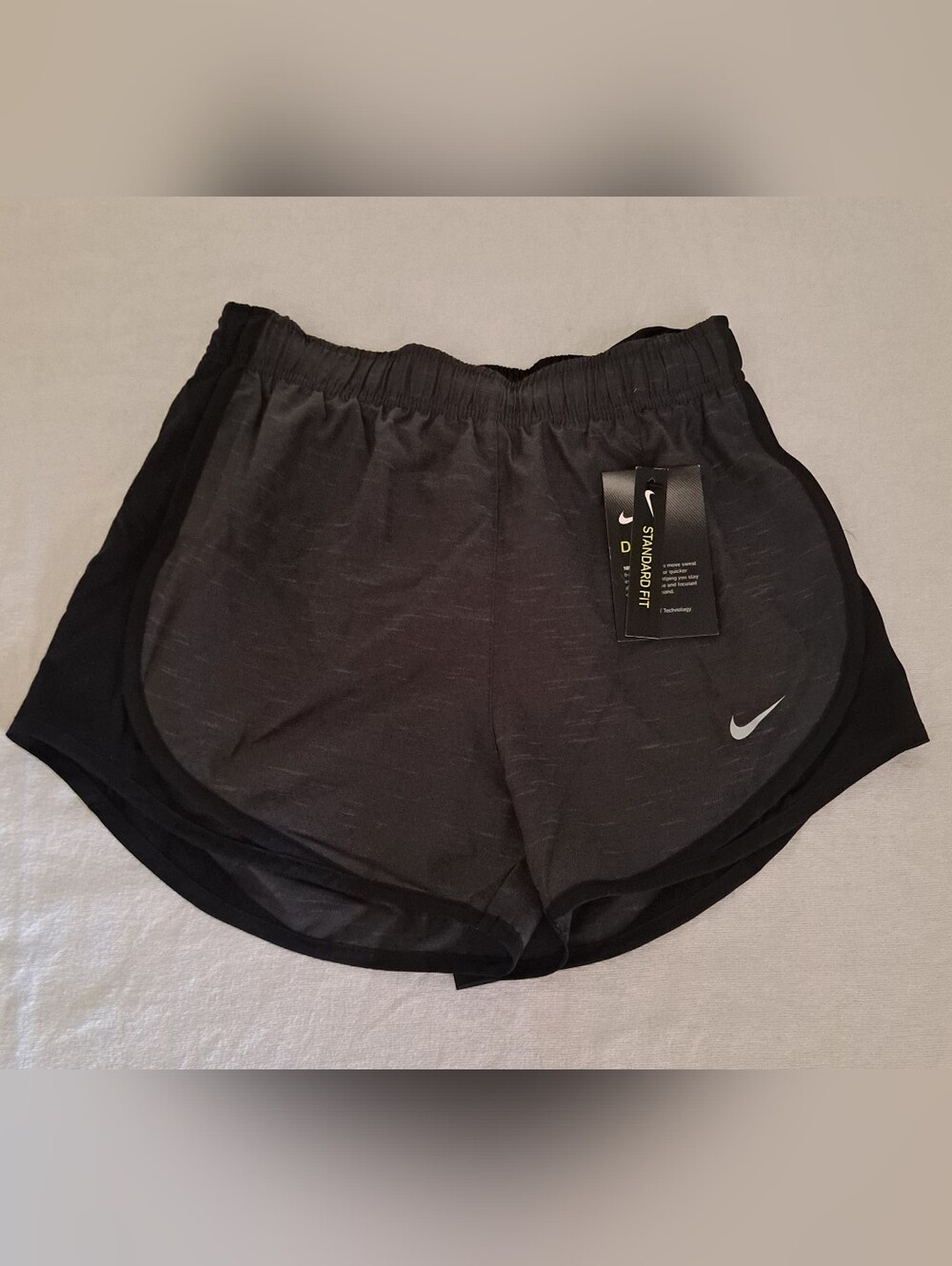 Nike Dri Fit Women's Black Running Shorts With Liner Size XS